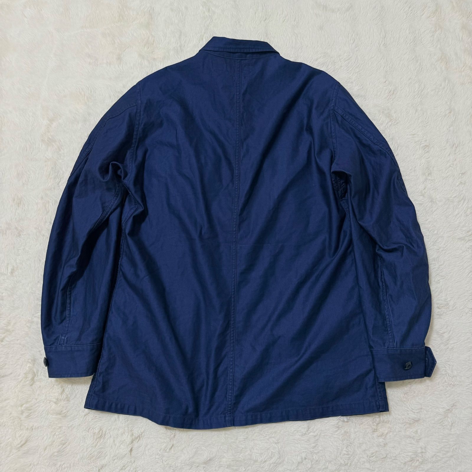 BLUE BLUE 日本製 PURE INDIGO ARIGATO 4ポケット ジャケット 2 BLUE