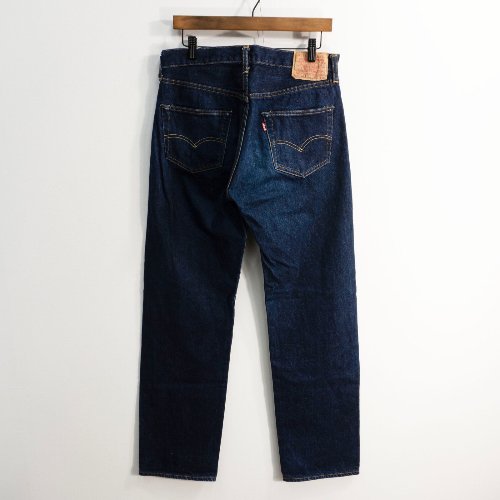 美品濃紺/バレンシア製】 LEVI'S 【 501XX ビッグE デニムパンツ 】34