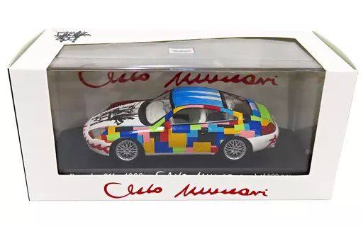 【中古】ミニカー 1/43 ポルシェ 911 (996) 1998 クレト・ムナーリ デザインカラー 「MINICHAMPS」 [400061184]