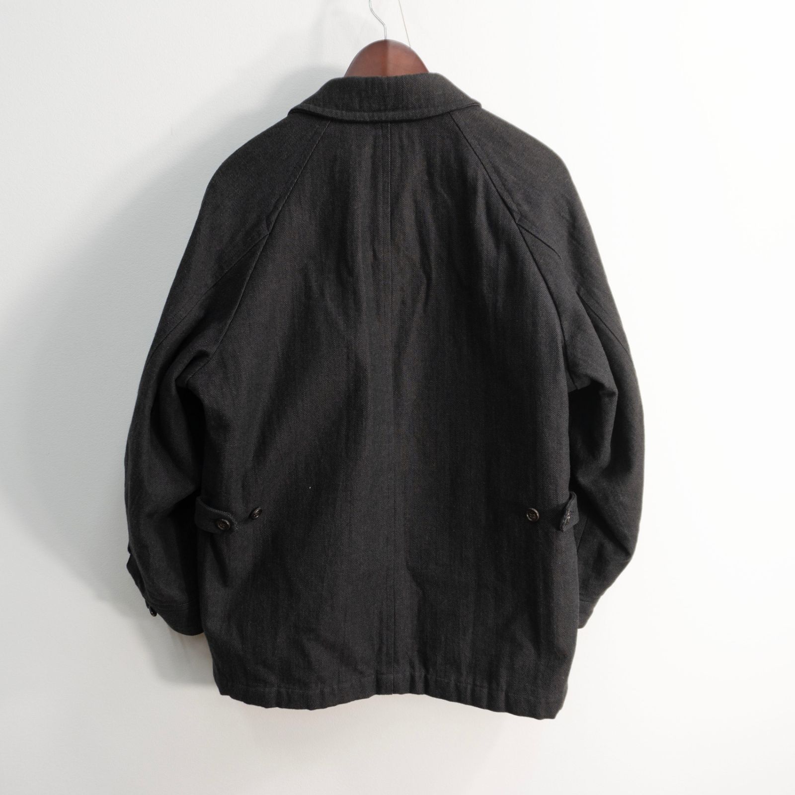 コムデギャルソンオム 90s ウールギャバジンコート AD1998/美品】COMME des GARCONS HOMME 【90s コットン キャンバス