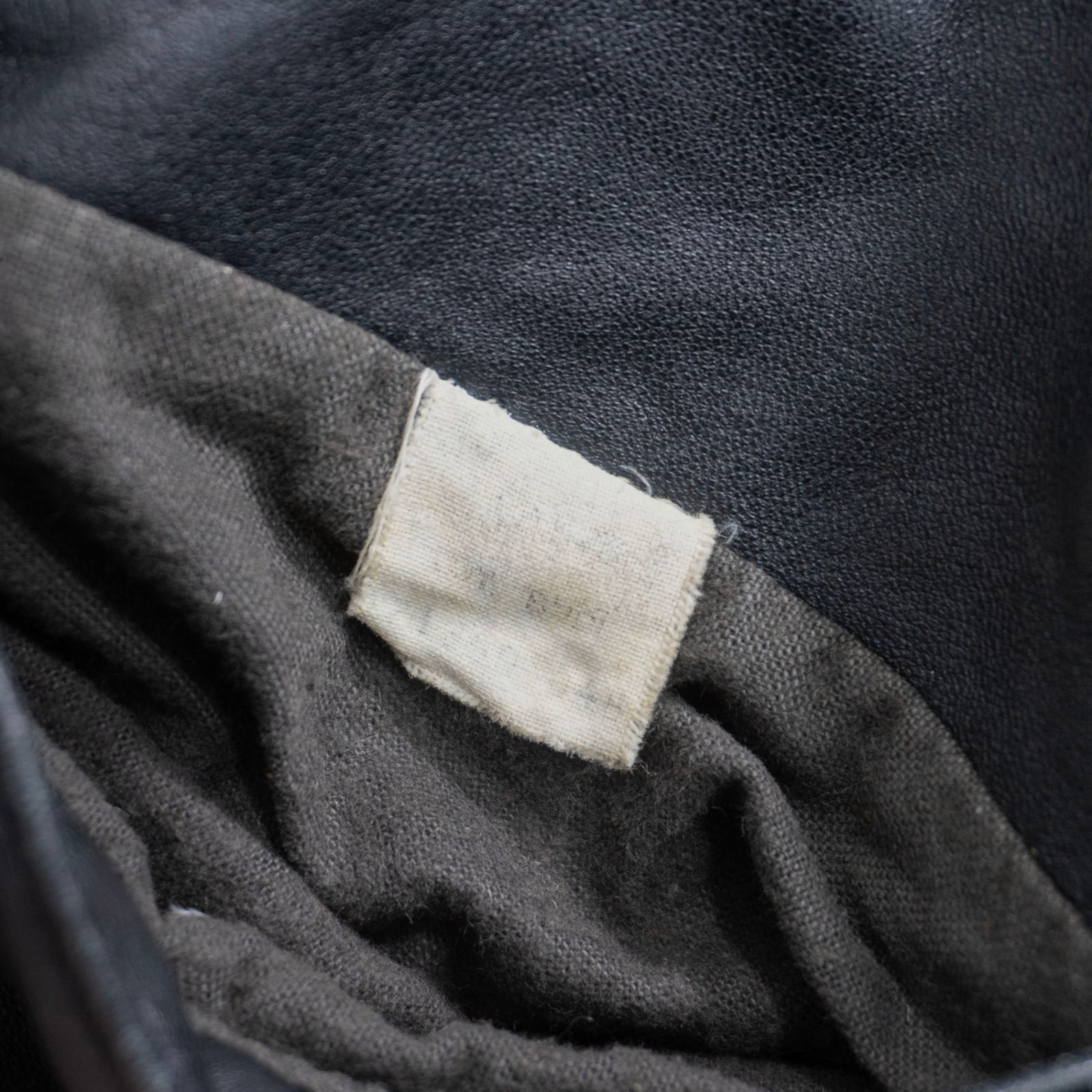 美品】SCHOTT【214D/レザーダウンジャケット】40 ブラック ショット
