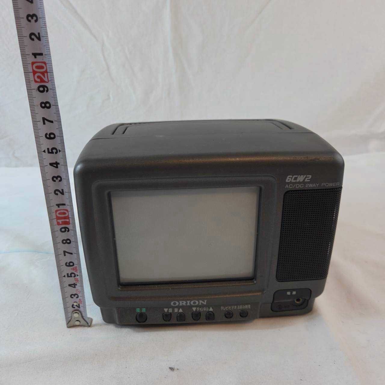 ORION オリオン 6型カラーテレビ 6CW2 タイ製 電子機器 レトロ