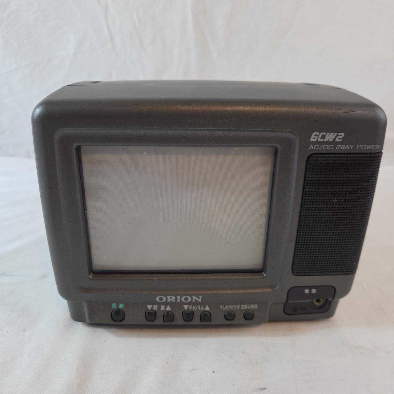 ORION オリオン 6型カラーテレビ 6CW2 タイ製 電子機器 レトロ