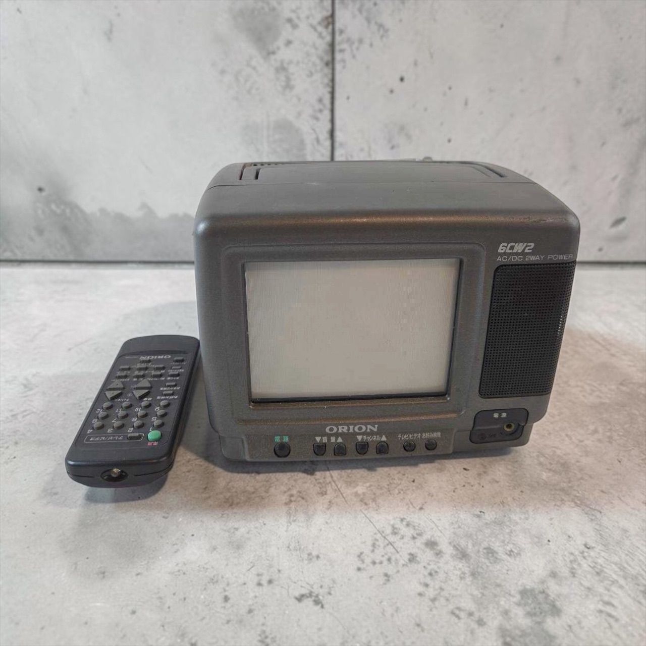 ORION オリオン 6型カラーテレビ 6CW2 タイ製 電子機器 レトロ