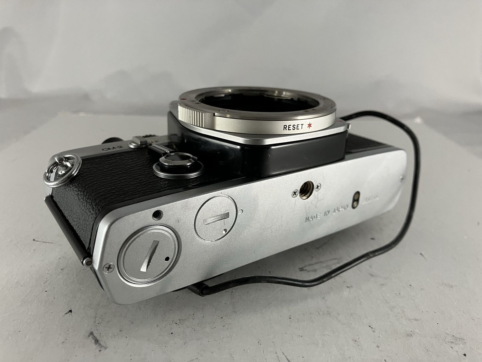 ジャンク品】Olympus OM-2 ボディ レコーダータバック2付 部品取り