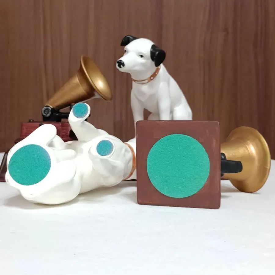 ビクター犬 ニッパー置物 2点セット - メルカリ