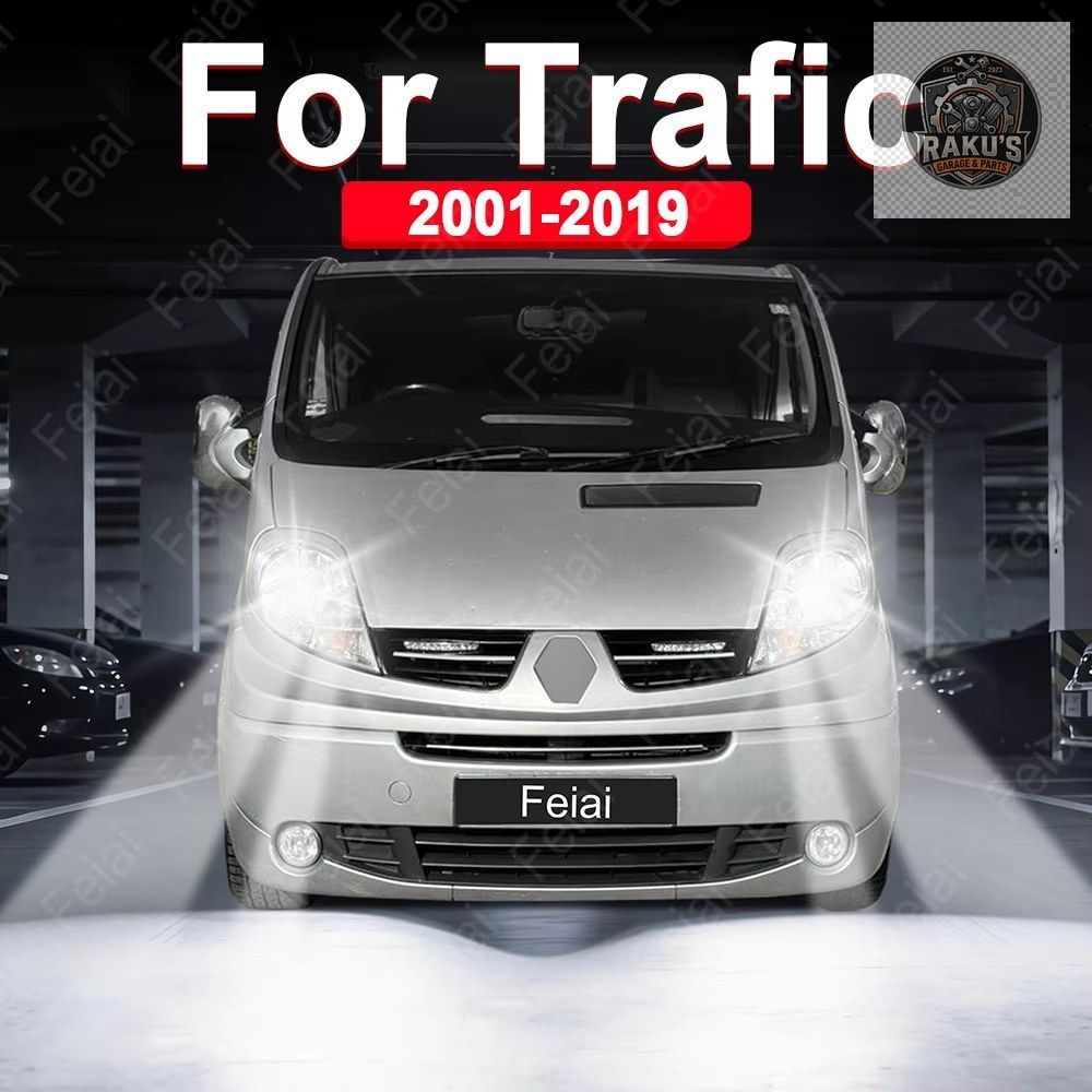 ルノー トラフィック 2 3 ヘッドライト LED バルブ トラフィック チューニング アクセサリー 2001-2007 - 13-2019 車用ヘッドライト 9,016円