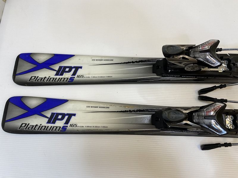 Völkl Platinum 166 スキー板 ◇ スキー VOLKL PLATINUM S iPT 165 cm + MARKER motion フォルクル