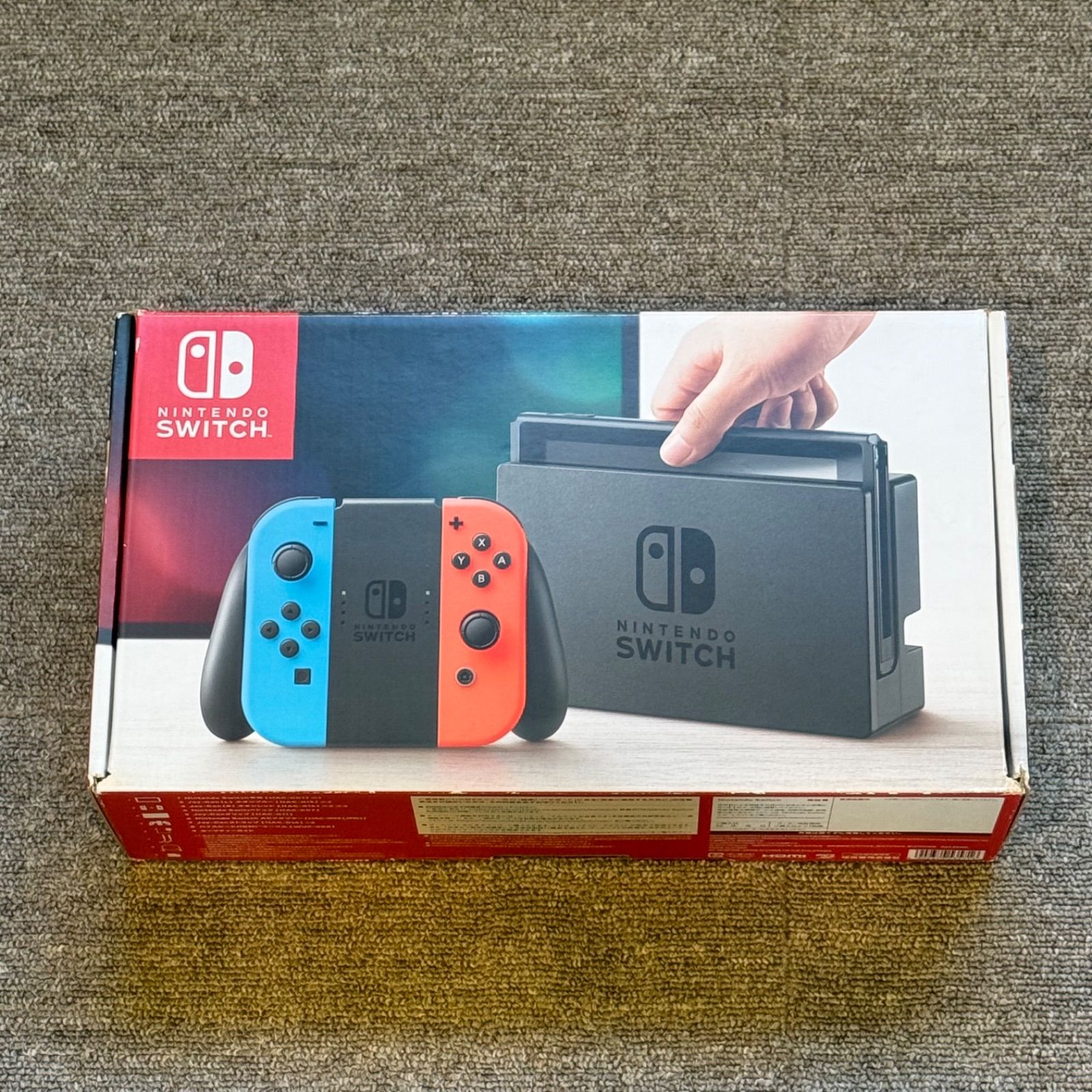 Nintendo Switch 本体 中古 10-064【中古良品】Switch 本体 旧型 ネオン 箱付き - メルカリ