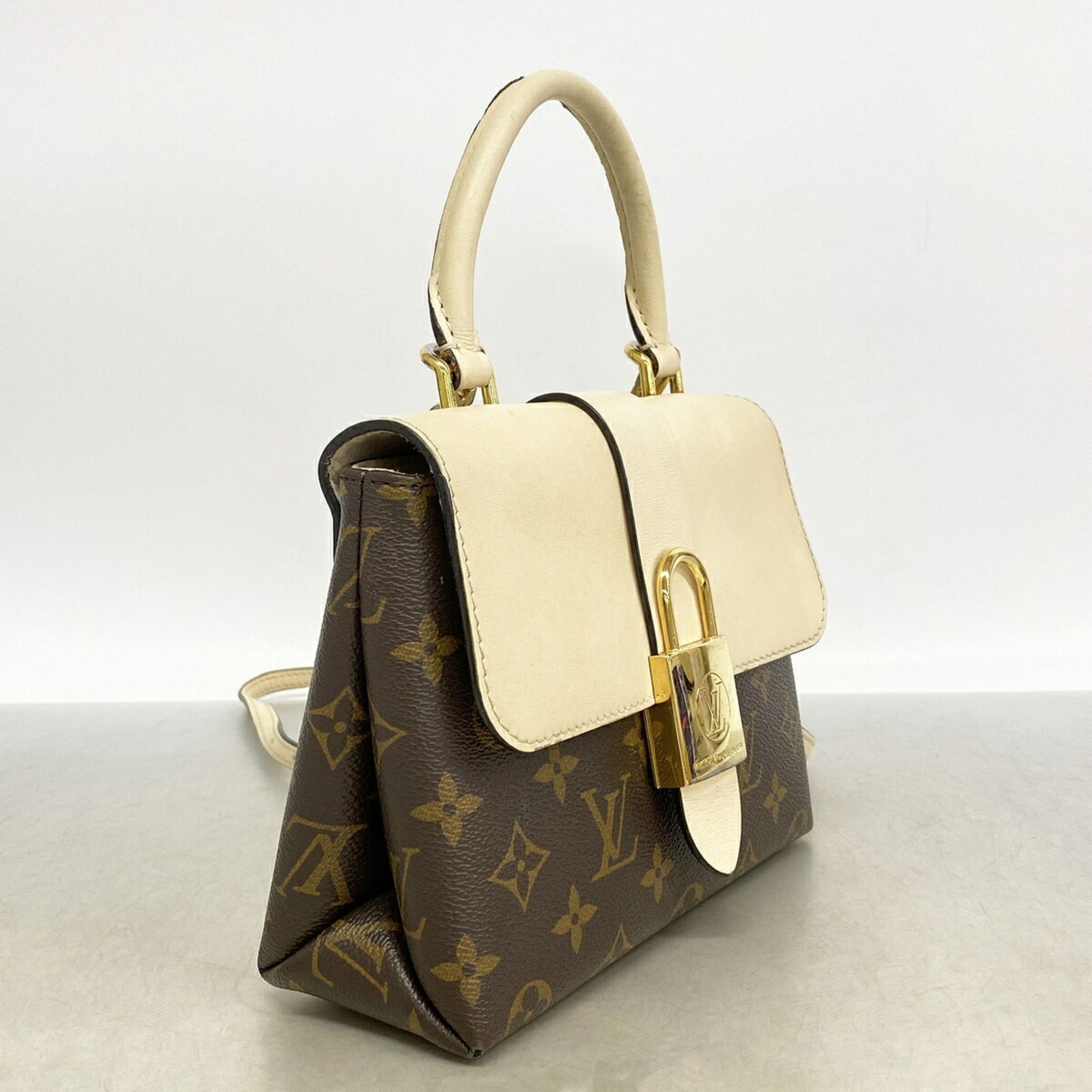 ルイ・ヴィトン(Louis Vuitton) ルイ・ヴィトン ハンドバッグ モノグラム ロッキーBB M44653 クレーム 2wayバッグレディース P3679627