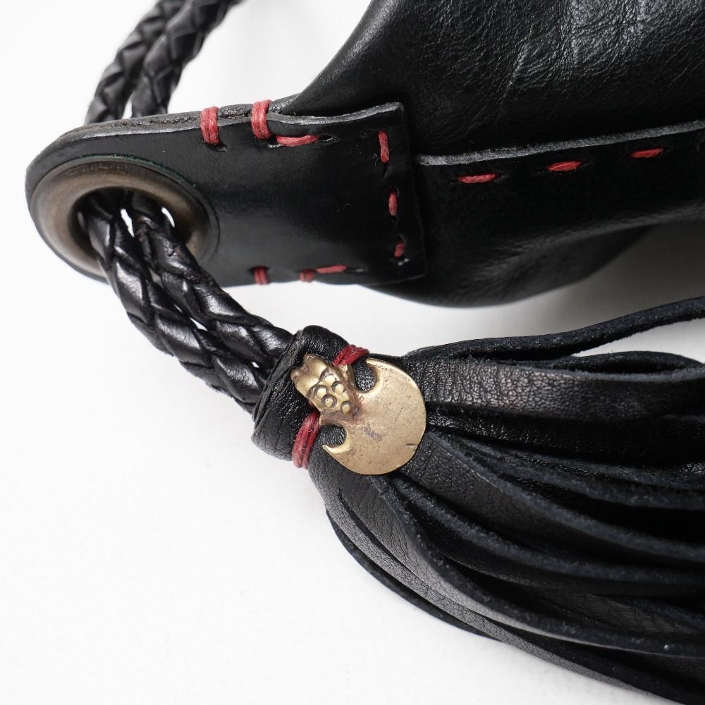 HENRY BEGUELIN エンリーベグリン ハンドバッグ オミノ刺繍 フリンジ