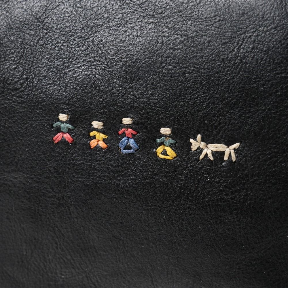 HENRY BEGUELIN エンリーベグリン ハンドバッグ オミノ刺繍 フリンジ