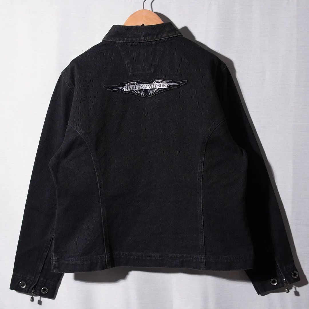 90s カナダ製 ハーレーダビッドソン Harley Davidson デニムジャケット