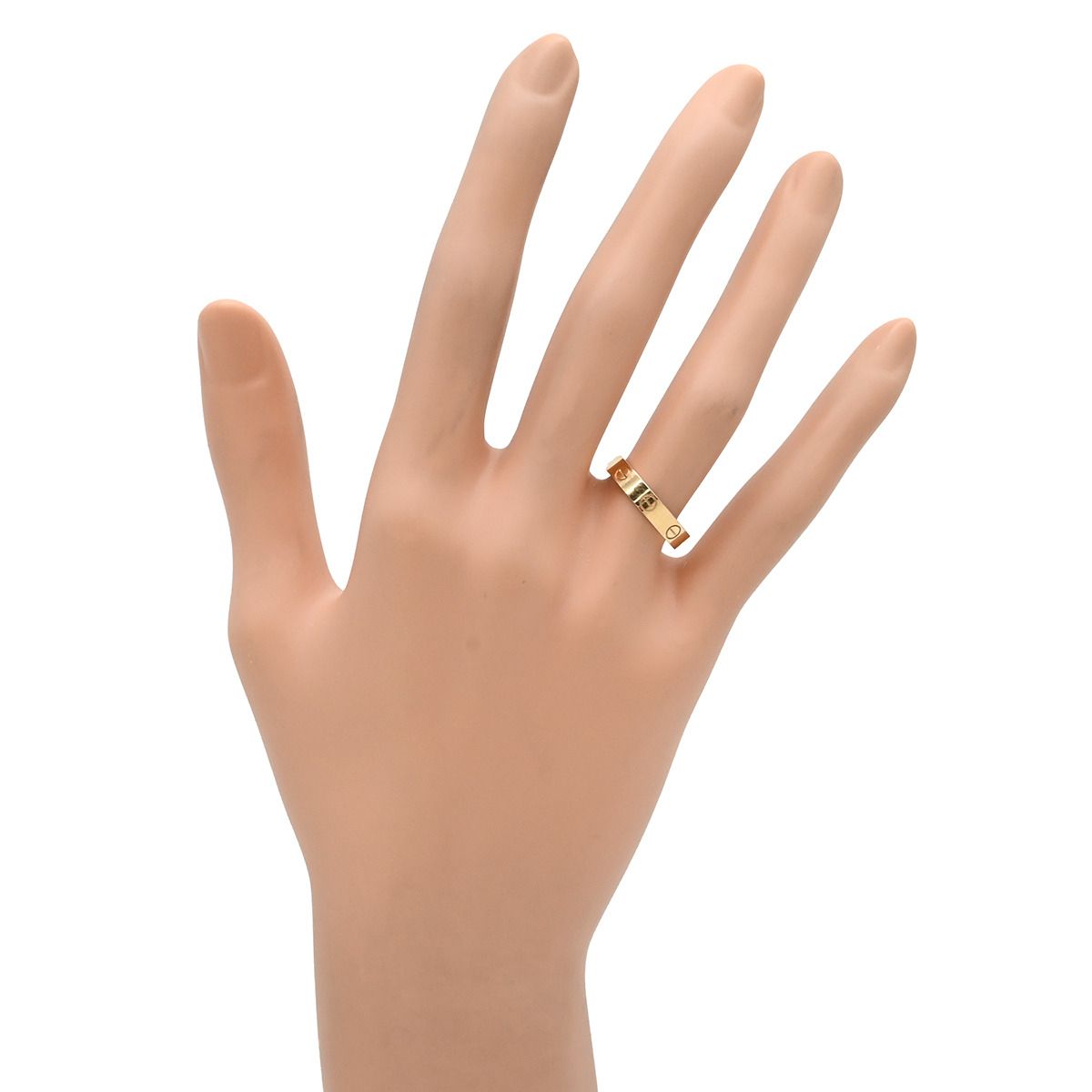 カルティエ Cartier リング 指輪 ミニラブリング ピンクゴールド #51