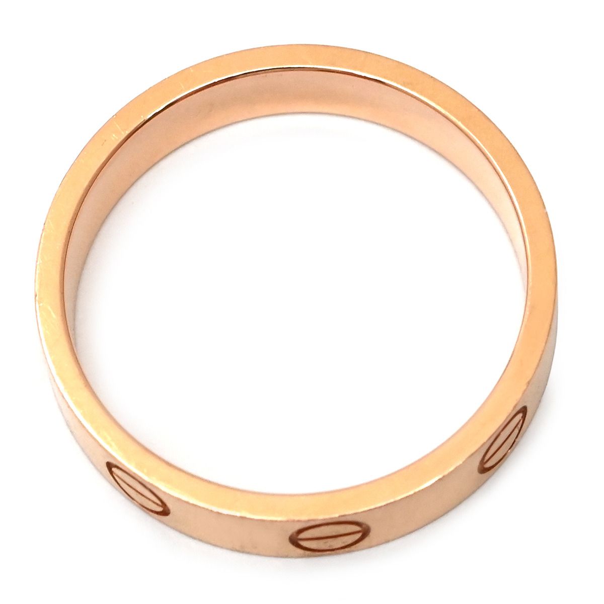 カルティエ Cartier リング 指輪 ミニラブリング ピンクゴールド #51