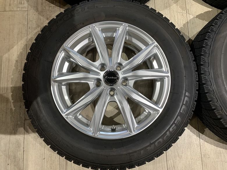プリウス　86　スタッドレス　15インチ 2609036】スタッドレス Exsteer 15インチ 6J +43 PCD100 5H 67mm ICE