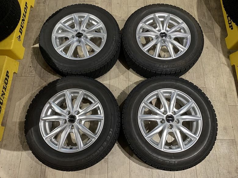2609036】スタッドレス Exsteer 15インチ 6J +43 PCD100 5H 67mm ICE