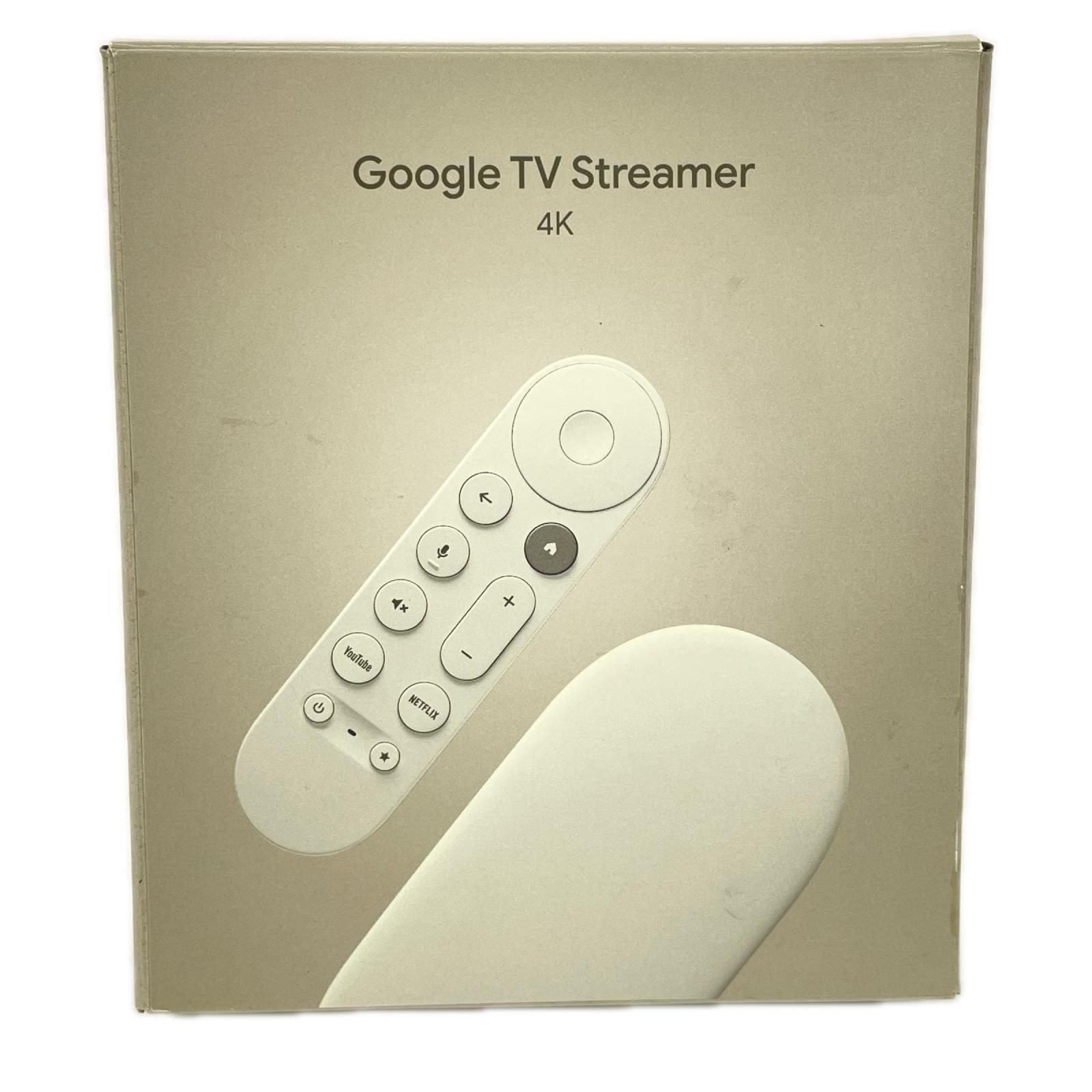 Google グーグル Google TV Streamer 4K ストリーミングデバイス GRS6B