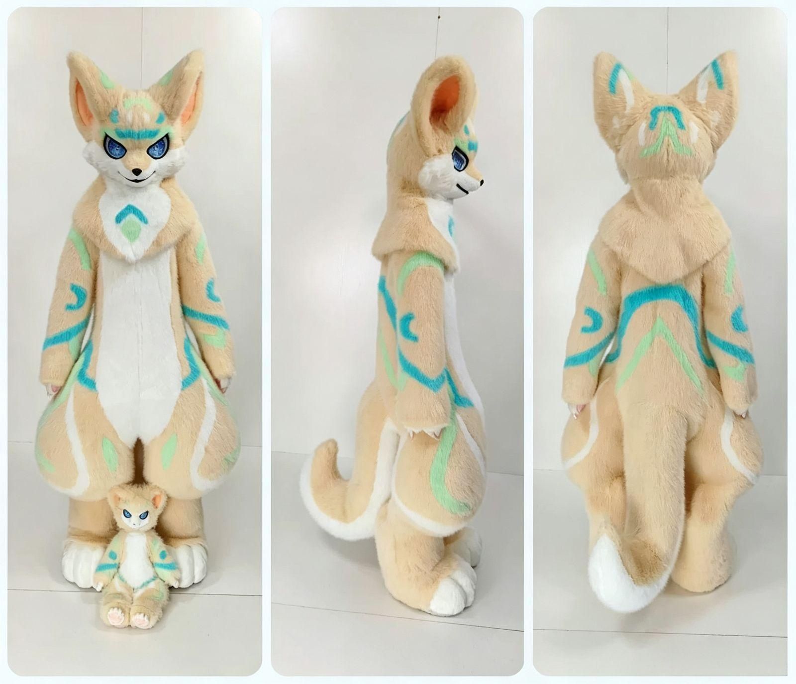 【新品】 着ぐるみ ケモノ体 フルスーツ 短毛タイプ NO.241 Mサイズ 最新作 ケモノ ファースーツ ぬいぐるみ コスプレ コスチューム 一点物