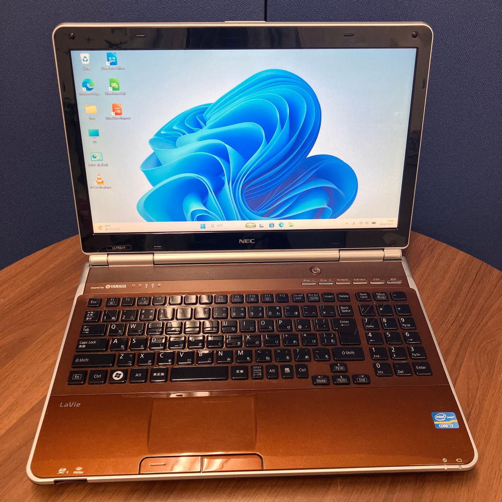 Win11✨バッテリー100％ ✨i7✨BD搭載♪】NEC PC-LL750FS6C Core i7