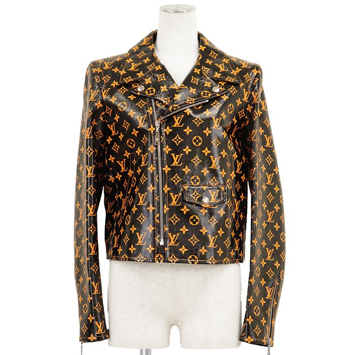 新品同様】LOUIS VUITTON ルイ・ヴィトン ダブルライダースジャケット
