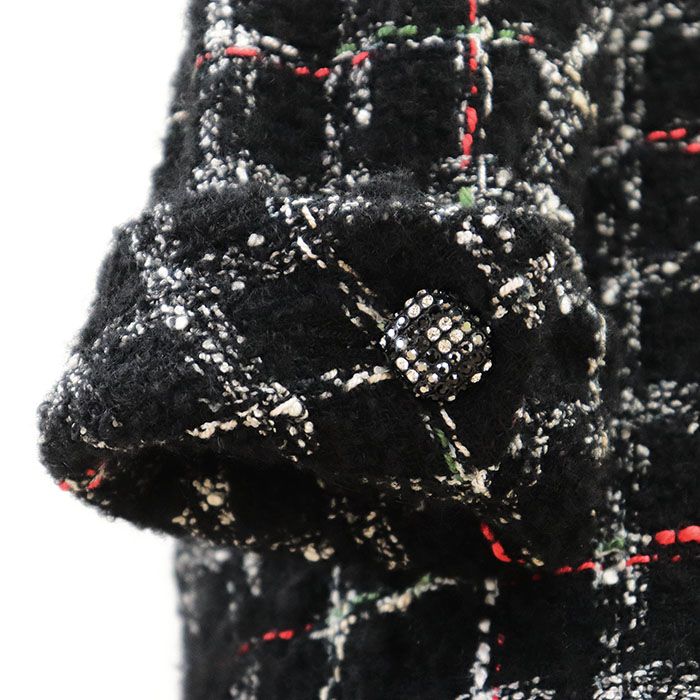 新品同様】CHANEL シャネル ジャケット ツイード アルパカブレンド