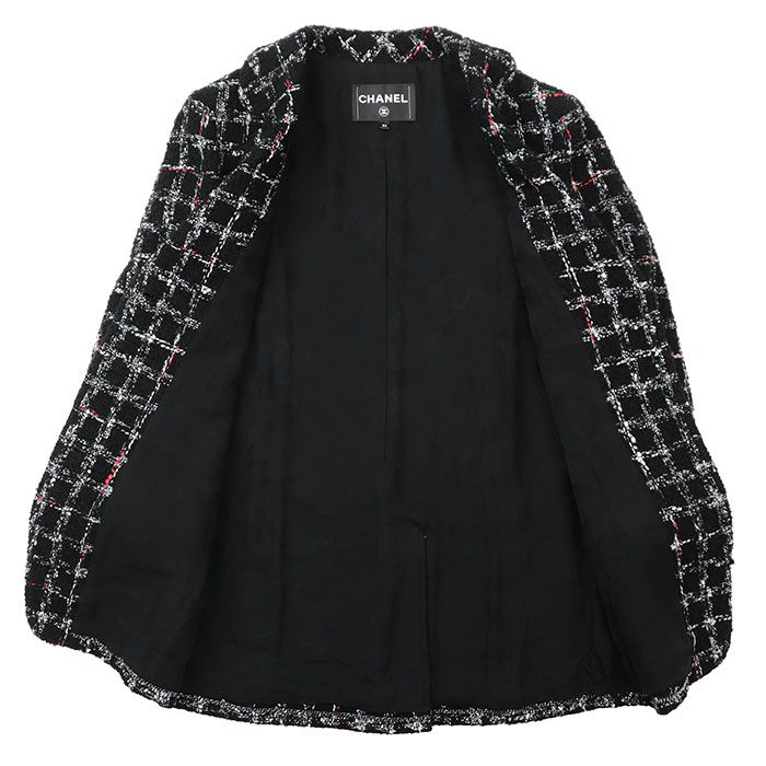 新品同様】CHANEL シャネル ジャケット ツイード アルパカブレンド