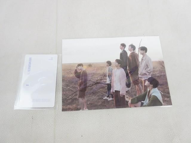 中古品】 韓流 防弾少年団 BTS MEMORIES OF 2018 DVD トレカ