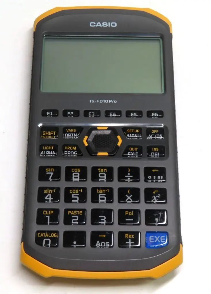 中古】事務・デジタル文具 CASIO 土木測量専業電卓 [FX-FD10 PRO