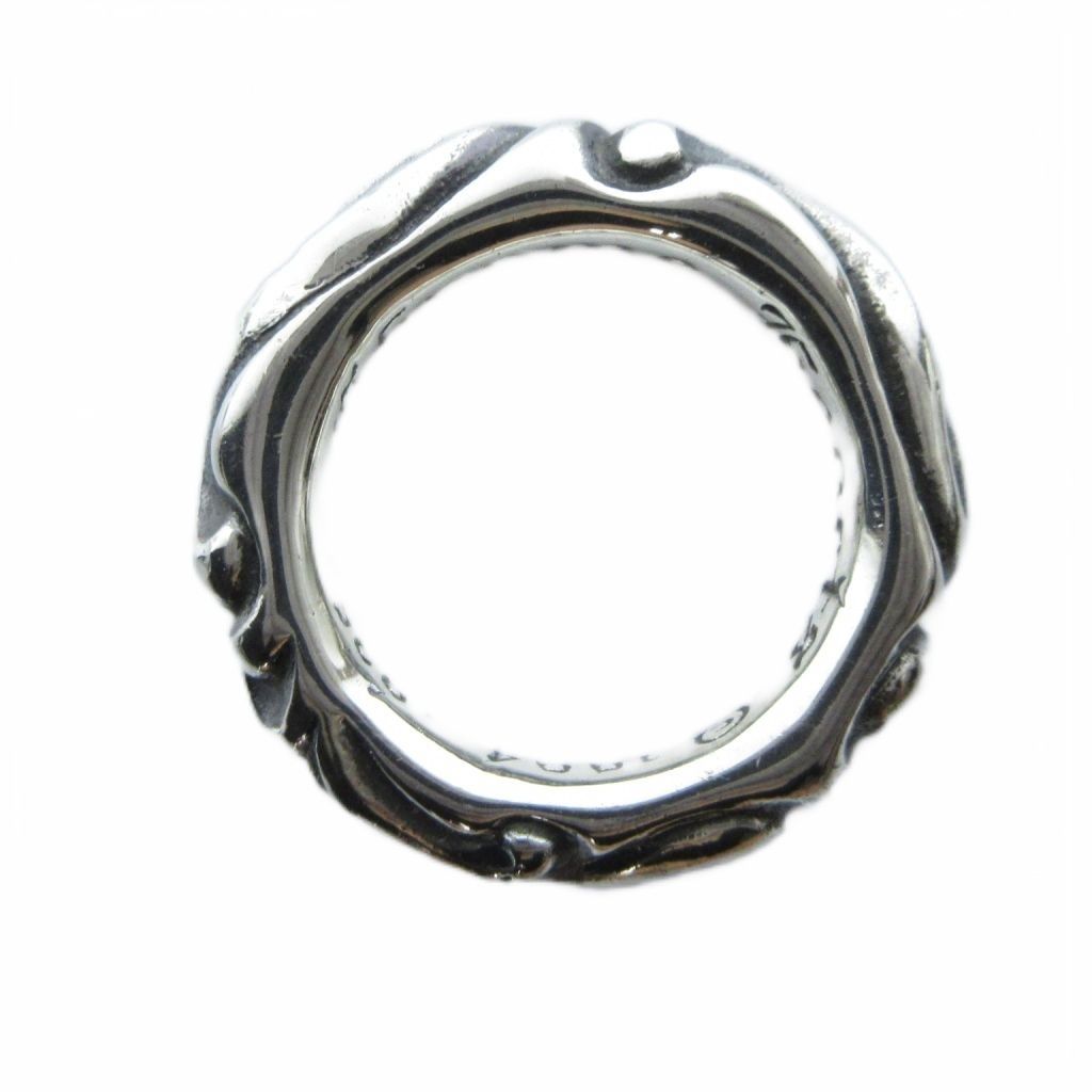 クロムハーツ CHROME HEARTS SCRL BAND スクロール バンド リング 指輪
