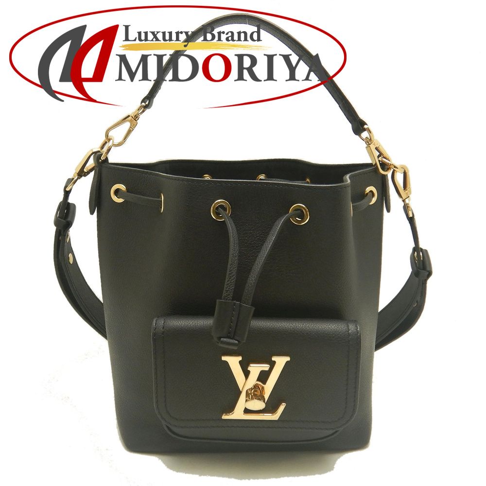LOUIS VUITTON ルイヴィトン ロックミーバケットNV M57687 ショルダーバッグ グレインカーフ ノワール レディース /254413【中古】