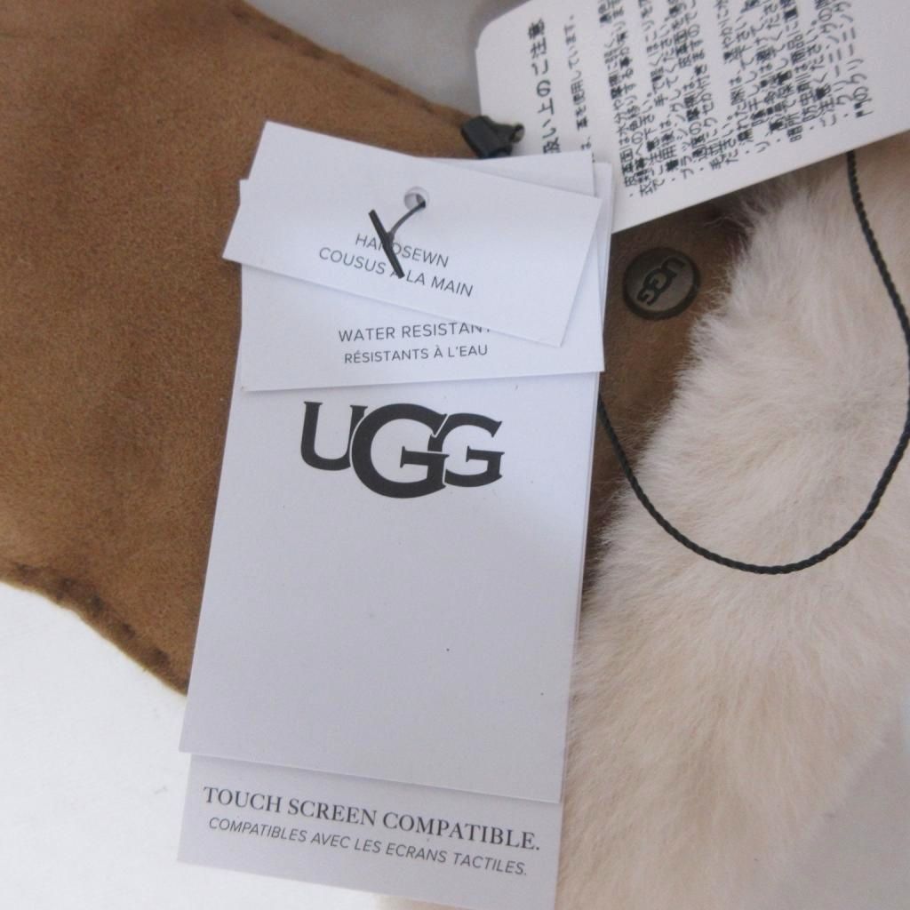 アグ オーストラリア UGG australia タグ付 レザーグローブ シープ