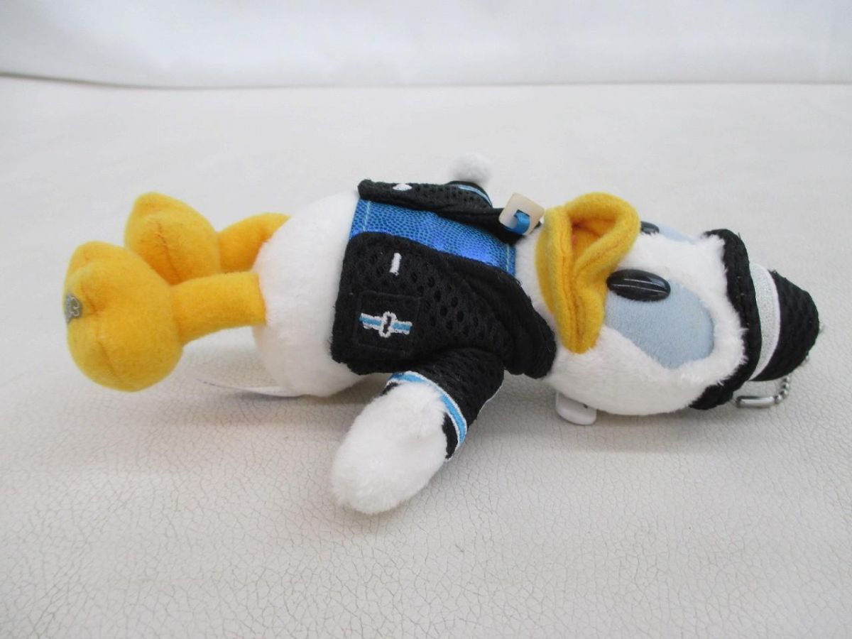 ディズニー ドナルドダック クラブマウスビート ぬいぐるみバッジ 中古