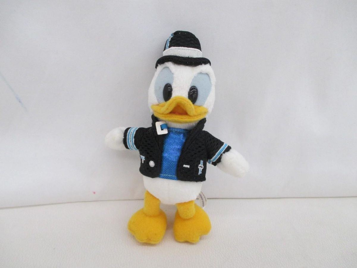 ディズニー ドナルドダック クラブマウスビート ぬいぐるみバッジ 中古