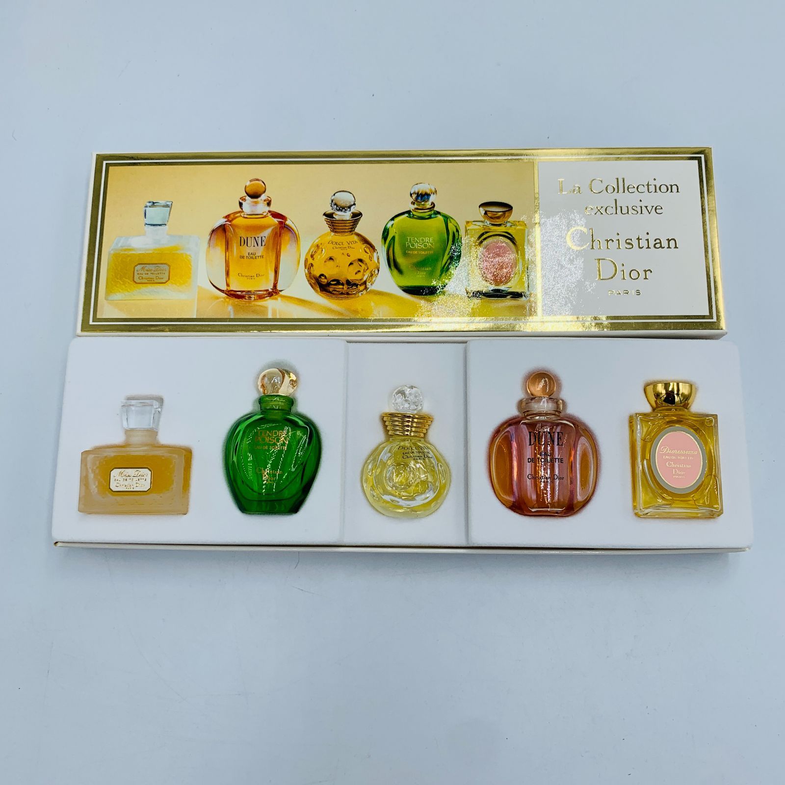 La Collection exclusive Christian Dior PARIS ミニ香水 5点セット 日