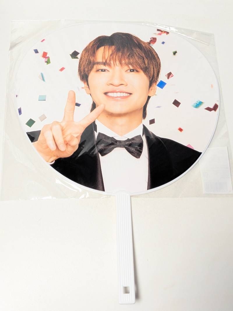 新品未開封 Snow Man 深澤辰哉 ジャンボうちわ 1st Stadium Live Snow