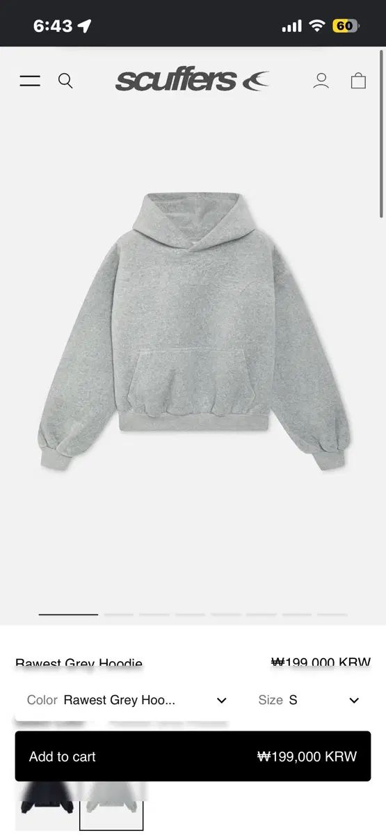 スカーファーズ グレー s 27,500円