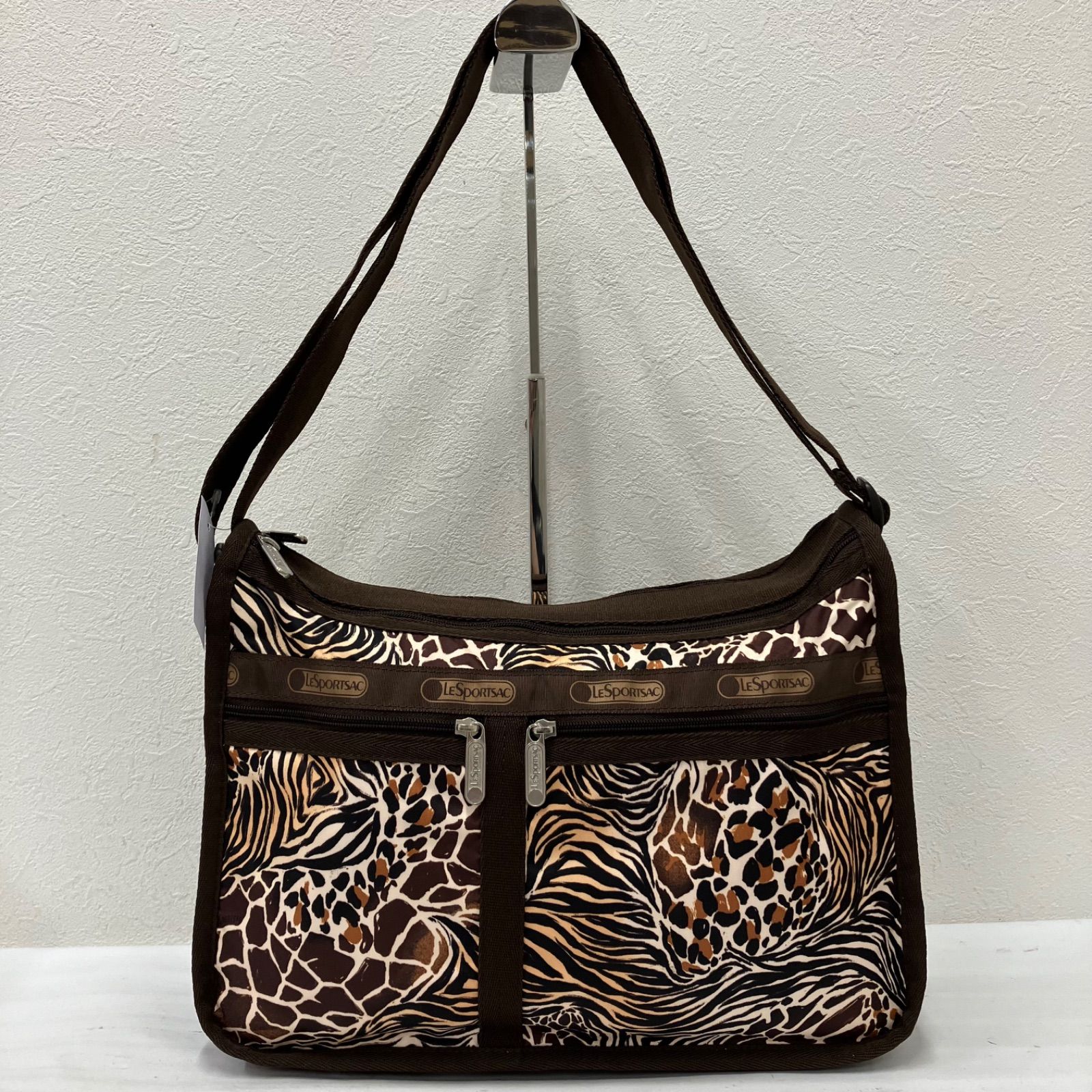 9969 【美品】 LeSportsac レスポートサック デラックスエブリデイ 