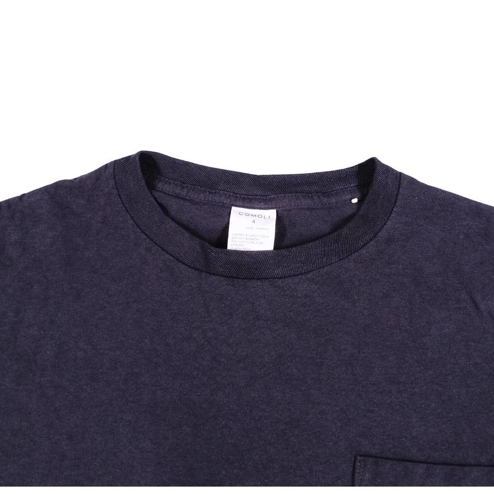 COMOLI コモリ 26SS 品番 D01-05029 サープラス 半袖Tシャツ コットン