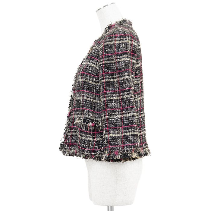 美品】CHANEL シャネル ツイードジャケット サイズ 38 レディース 07P