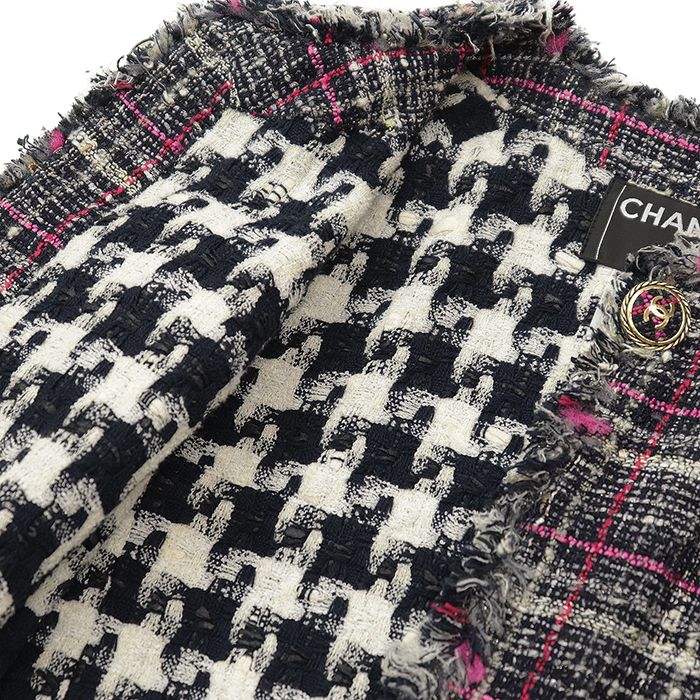 美品】CHANEL シャネル ツイードジャケット サイズ 38 レディース 07P