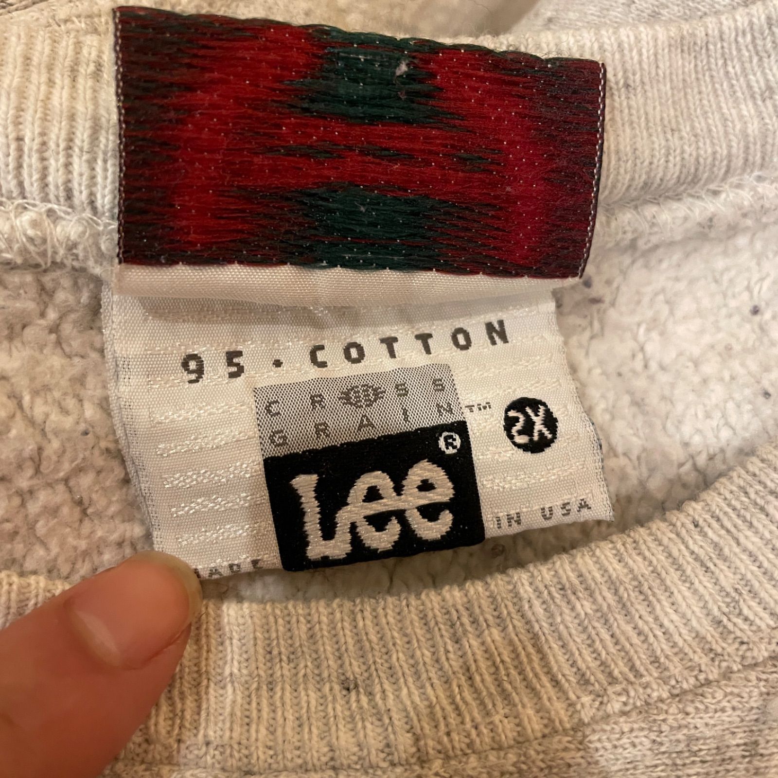 Lee リー Heavyweight Concepts 90s USA製 CROSS GRAIN UNIVERSITY OF 