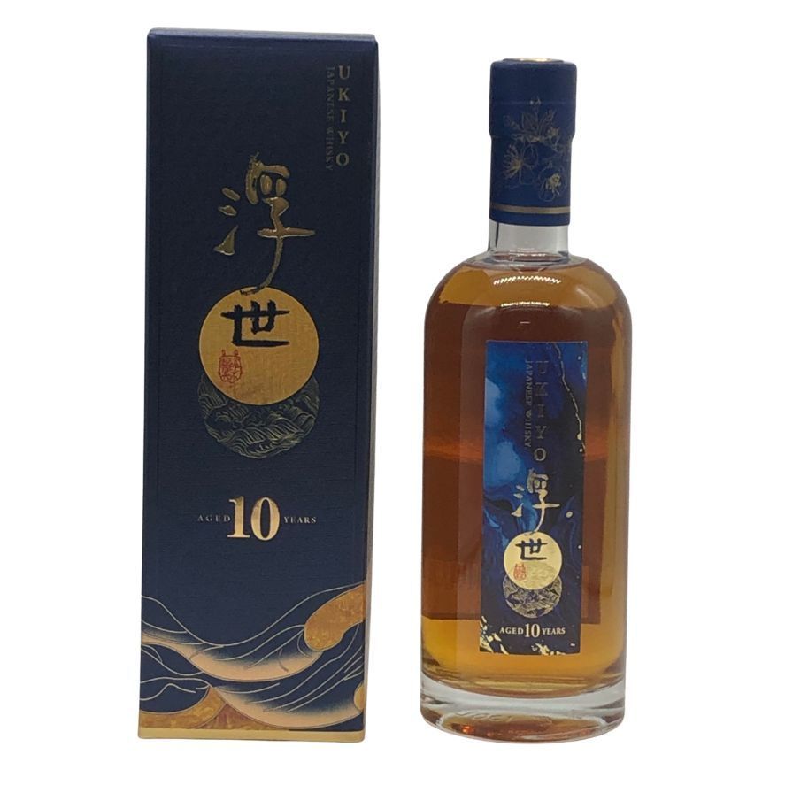 東京都限定◇浮世 10年 ブルーラベル 700ml 45% Ukiyo【Q2】 - メルカリ