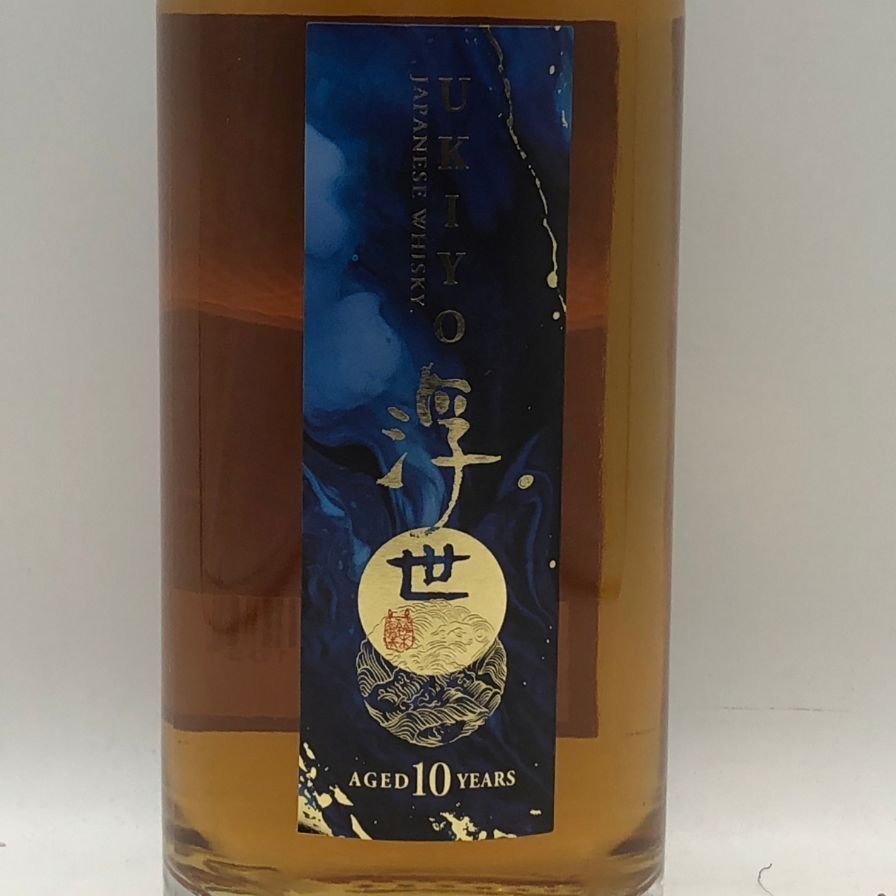 東京都限定◇浮世 10年 ブルーラベル 700ml 45% Ukiyo【Q2】 - メルカリ
