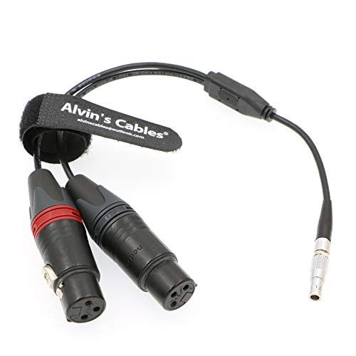 Alvin's Cables Z CAM E2用 5ピン to デュアルXLR 3ピン（メス）音声入力ケーブル ストレート 5ピンオス 分岐ケーブル オーディオ入力対応送料無料 8efc59ac 8,351円