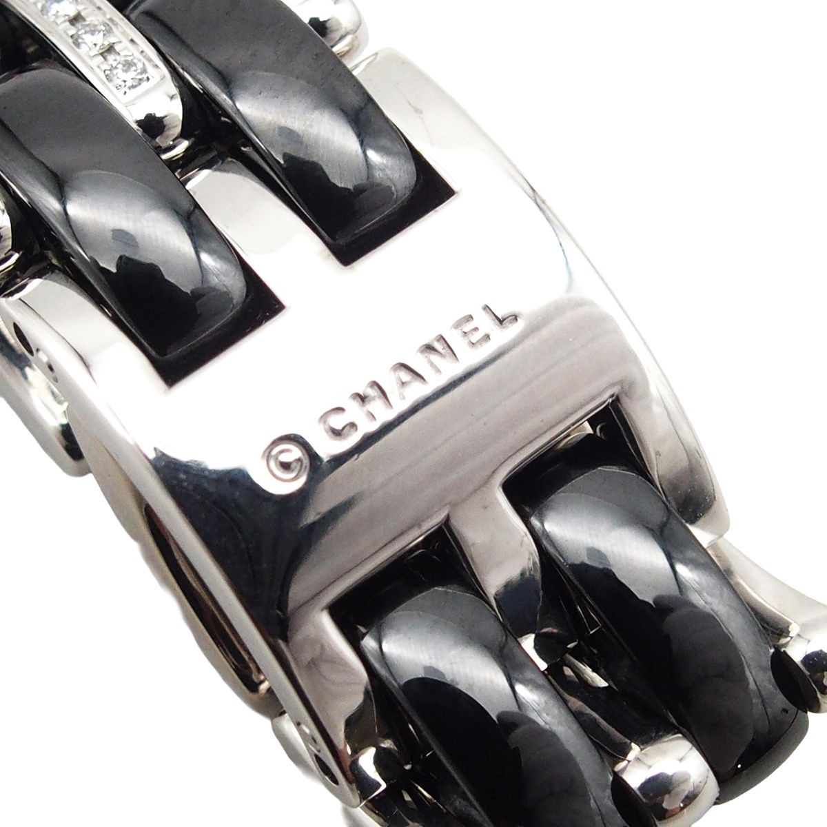 シャネル CHANEL ウルトラコレクション ホワイトゴールド ブラック