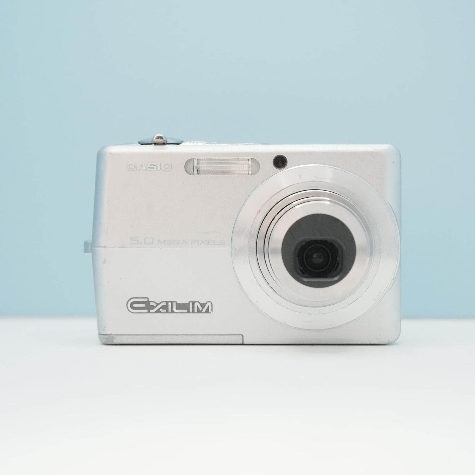 スマホ転送可 デジタルカメラ CASIO EZ-Z500 メモリーカード等付 CASIO EXILIM EX-Z500 デジカメ スマホ転送OK フルセット シロクマ
