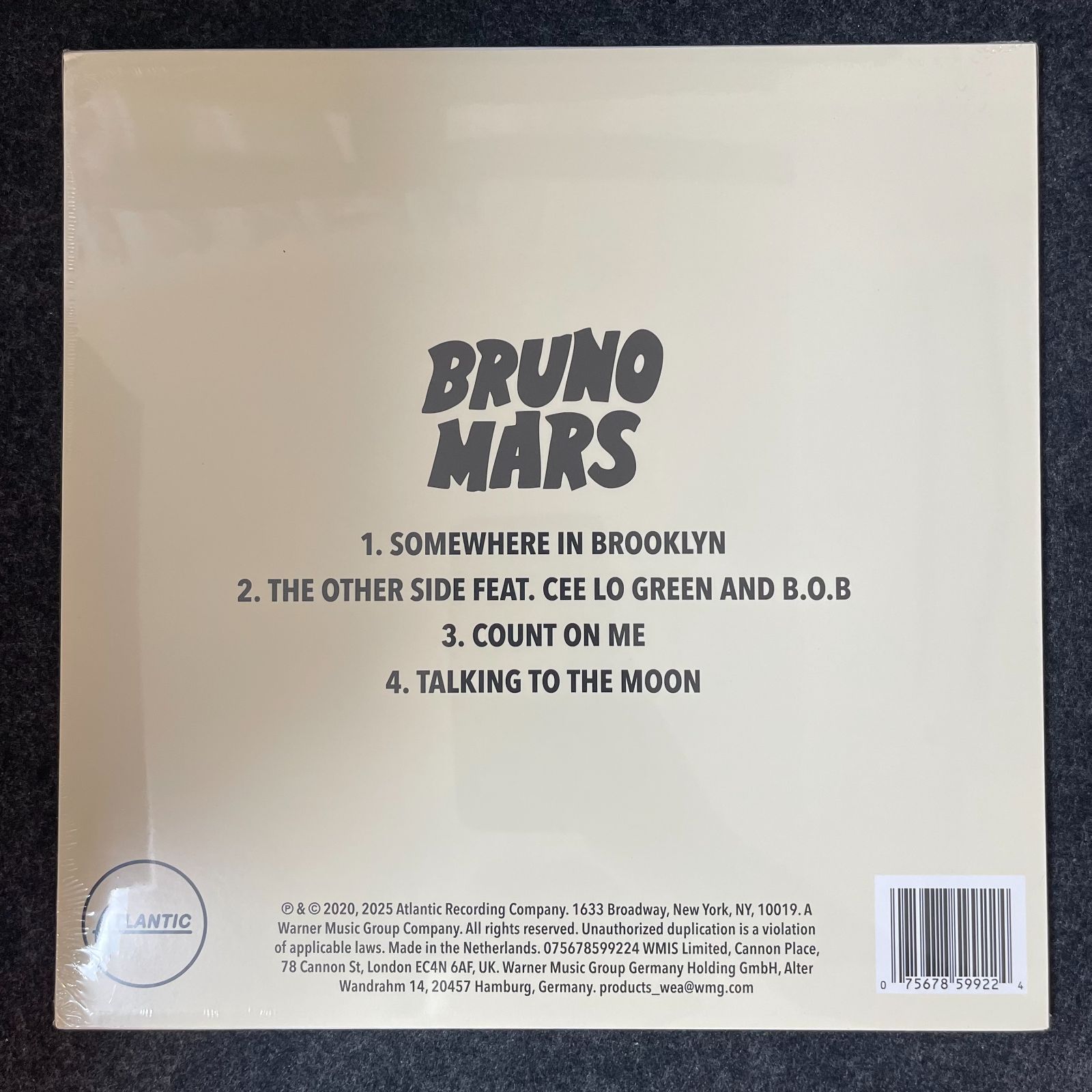 洋楽 レコード 2枚セット FUGEES THE SCORE Bruno Mars LP アナログ盤