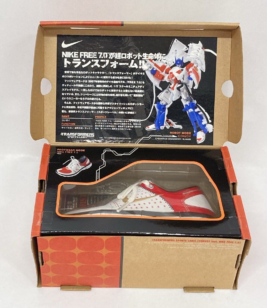 タカラトミー TF スポーツレーベル コンボイ(赤) NIKE FREE 7.0 1