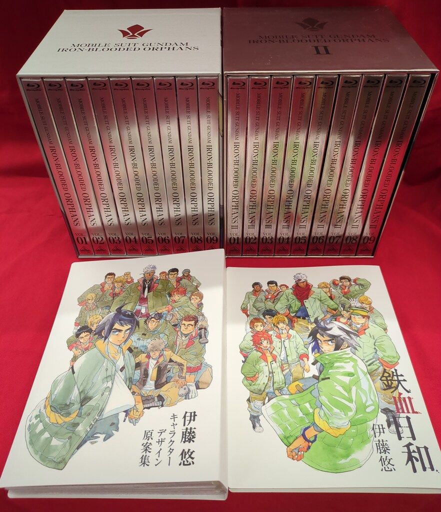 アニメBlu-ray 機動戦士ガンダム 鉄血のオルフェンズ 1・2期 特装限定版全18巻 セット